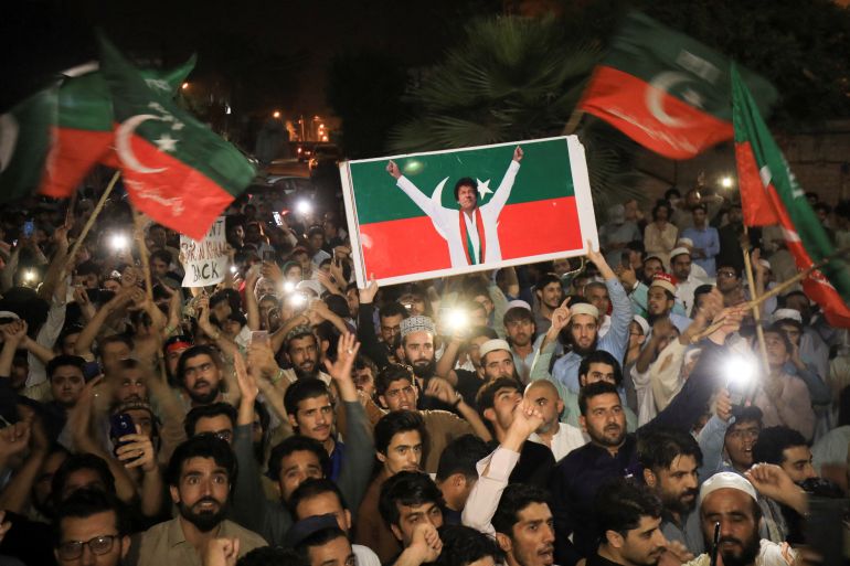 Pakistan protests over Khan's removal