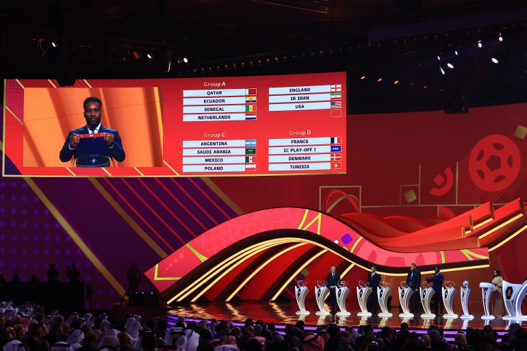 world cup draw qatar [Showkat Shafi/Al Jazeera]