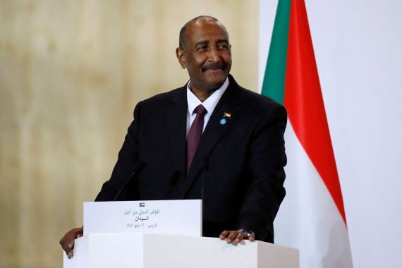 Sudan's Sovereign Council Chief General Abdel Fattah al-Burhan.