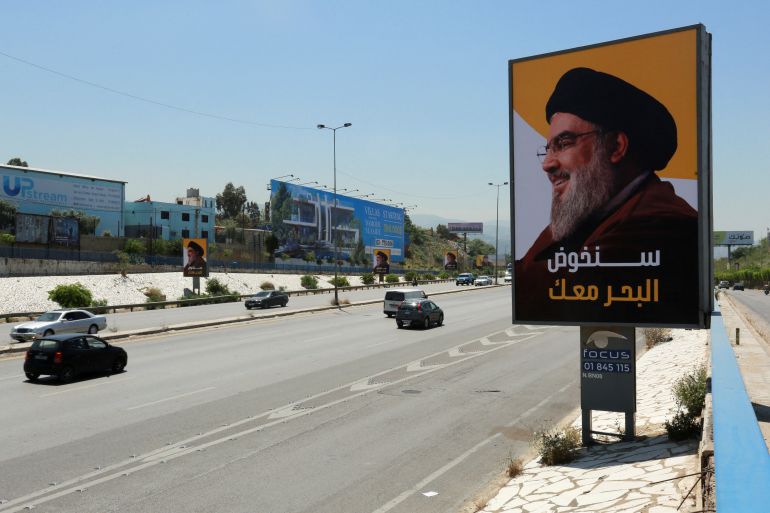 Hezbollah Nasrallah poster