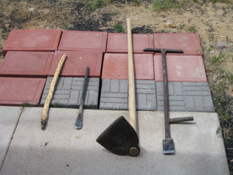 Hopi traditional planting tools