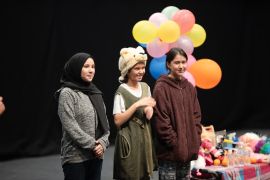 Three young girls from Afghanistan, Myanmar and Yemen take the lead roles in Parastoo's latest production