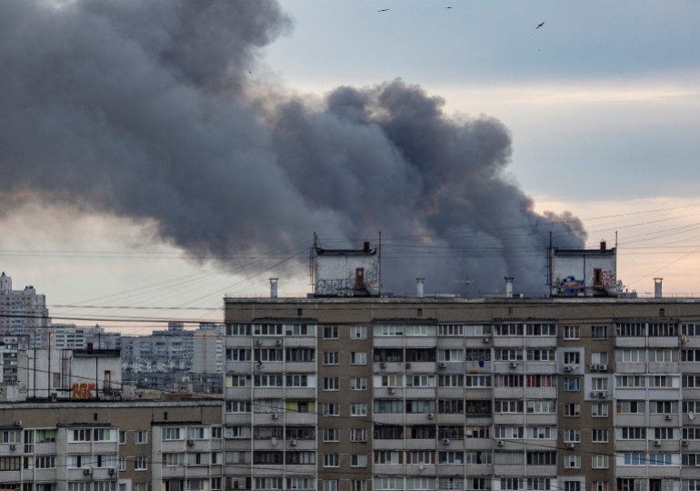 Kyiv missile strike