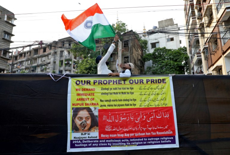 India protest over Prophet remarks