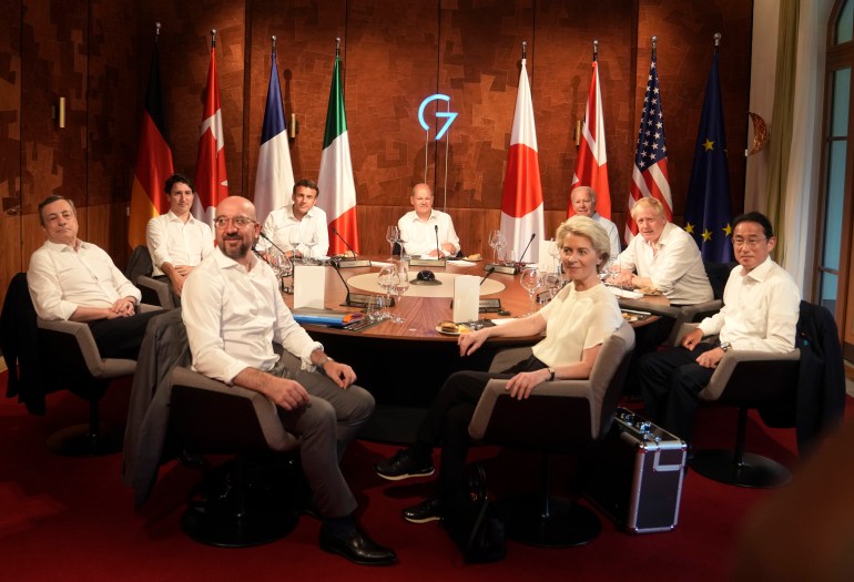 G7 leaders meet