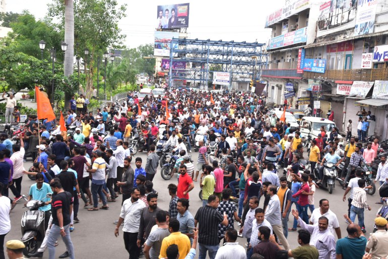 India Udaipur protest