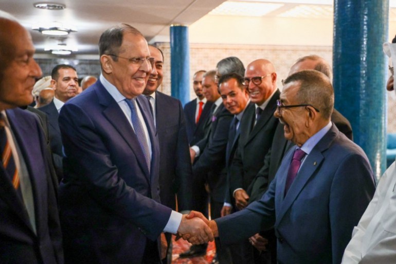 Lavrov in Egypt
