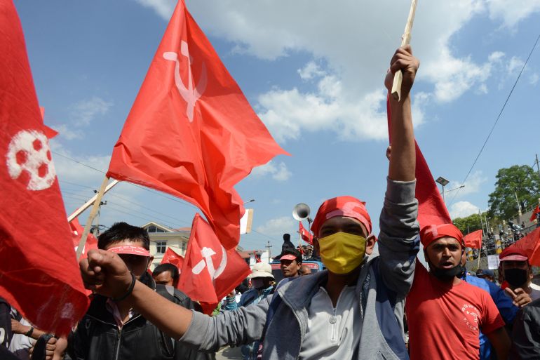 Nepal protest