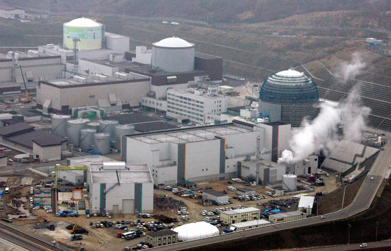 Tomari nuclear plant in Hokkaido, Japan.
