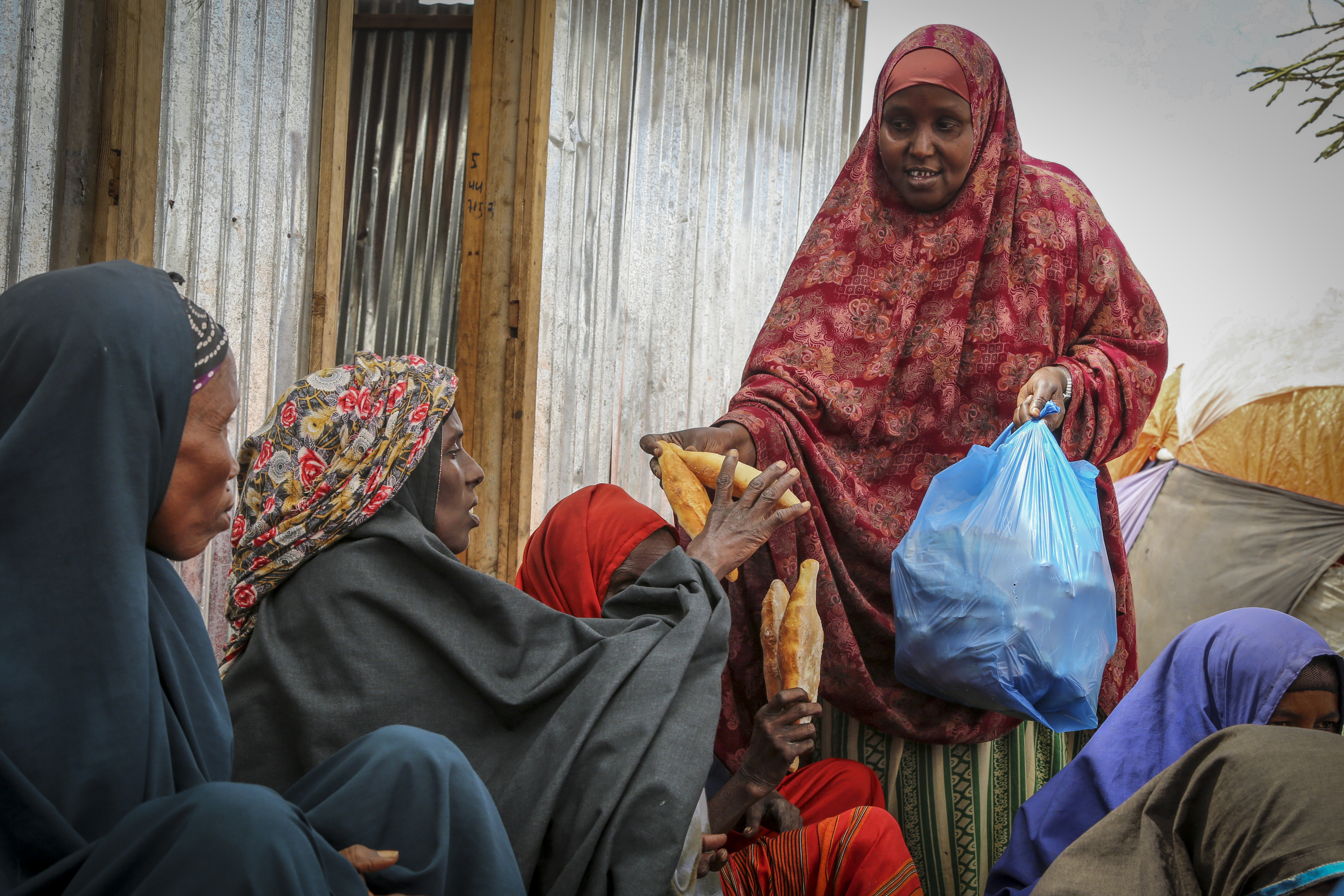 Somalis who fled drought-stricken areas