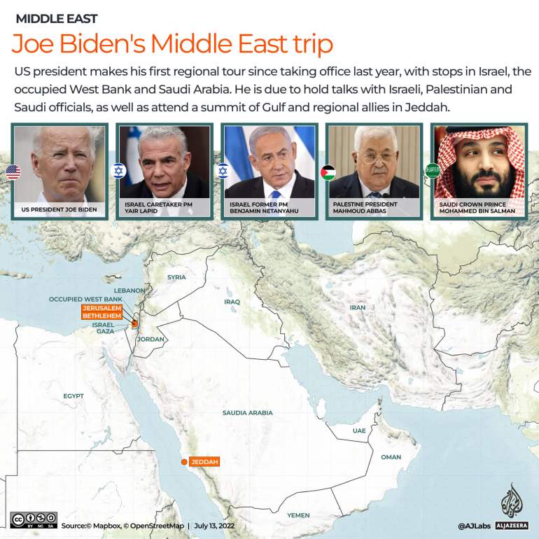 INTERACTIVE_BIDEN VISIT TO THE MIDDLE EAST