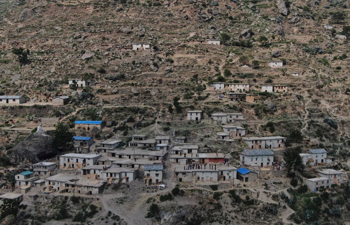 General view of Muktikot village