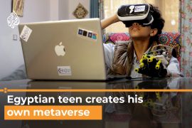 Egyptian teen creates his own metaverse