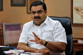 Indian billionaire Gautam Adani speaks during an interview with Reuters at his office in the western Indian city of Ahmedabad in Gujarat