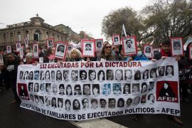 march to mark Chile coup