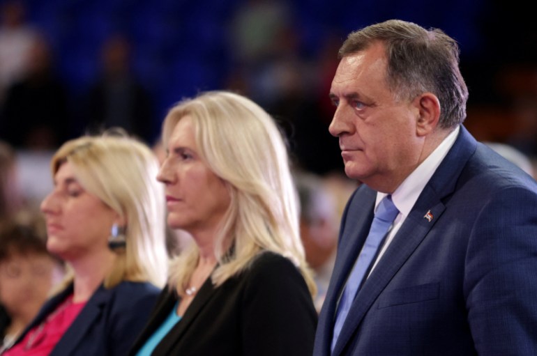 Serb candidate for President of Republika Srpska Milorad Dodik