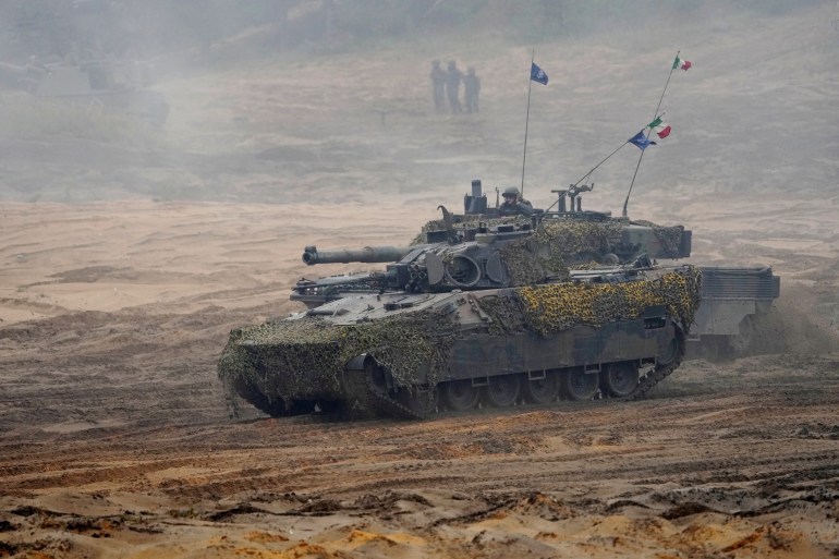 NATO tank