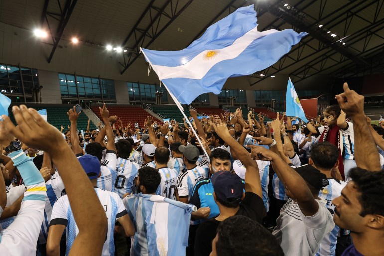 Argentina fans club Qatar