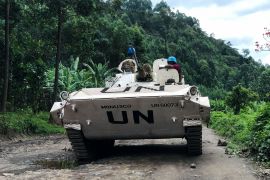 UN peacekeepers in eastern DR Congo