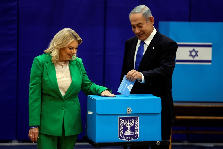 Former Israeli Prime Minister Benjamin Netanyahu 