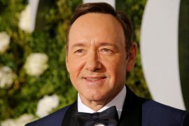 US actor Kevin Spacey smiles at an event