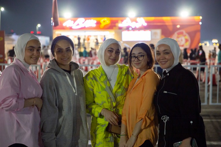Eeman Abed (second from left), has seen Qatar's entertainment scene grow from a handful of parks in the early 2000s to a thriving hub of arts and culture
