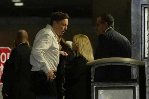 Elon Musk arrives at Baron Investment Conference at the Metropolitan Opera House in New York City, the US.