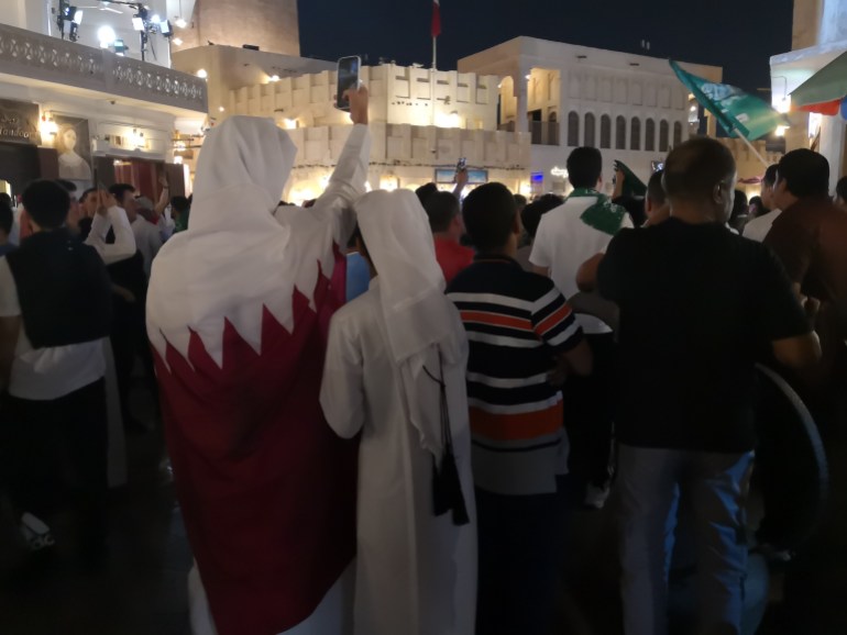 Qataris at Souq Waqif