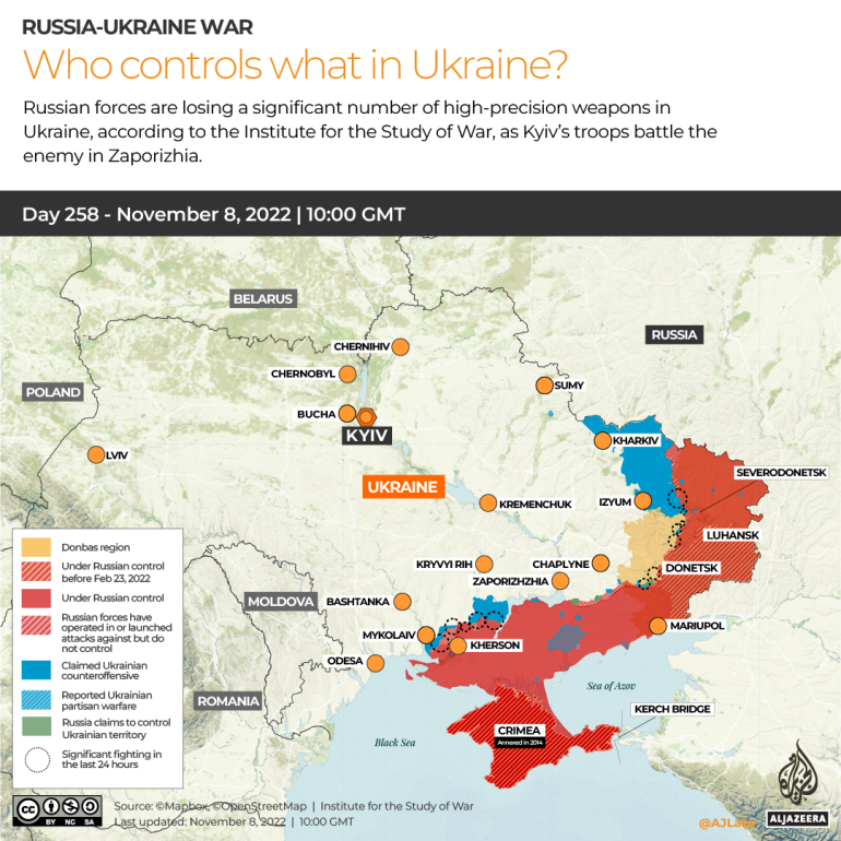 INTERACTIVE - WHO CONTROLS WHAT IN UKRAINE 254