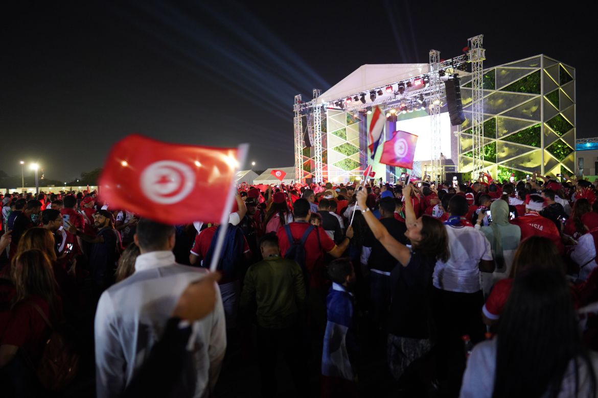 Tunisian fans