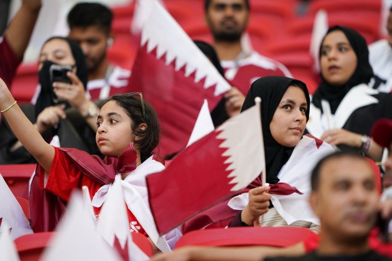 Fans before the match | Qatar v Senega