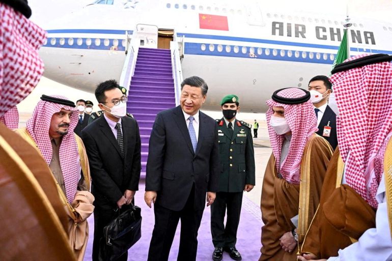 Xi in Saudi