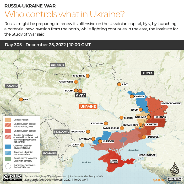 INTERACTIVE - WHO CONTROLS WHAT IN UKRAINE