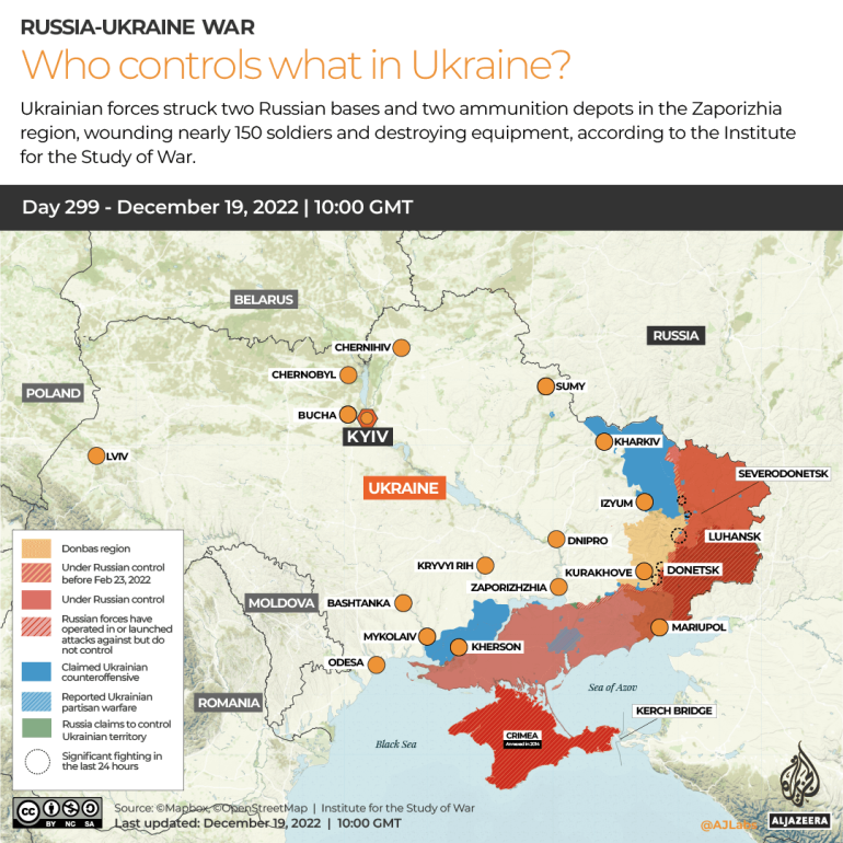 INTERACTIVE - WHO CONTROLS WHAT IN UKRAINE