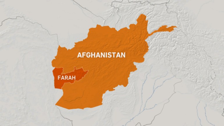 MAP_AFGHANISTAN FARAH PROVINCE