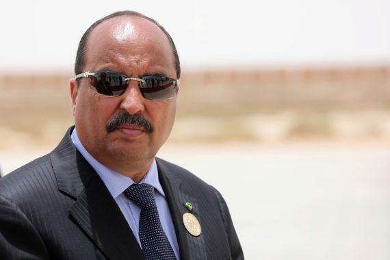 Mauritania's former President Mohamed Ould Abdel Aziz