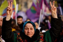 Kurdish march