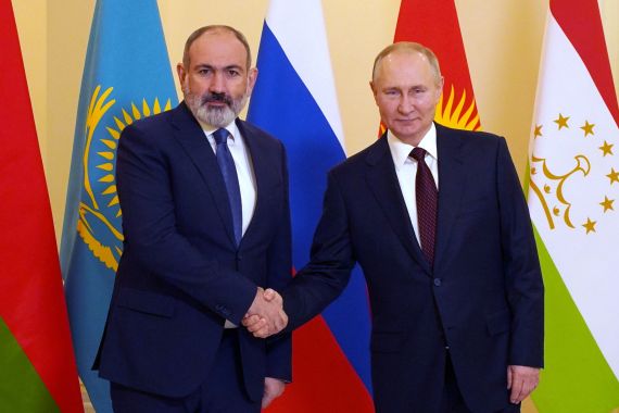 Armenia and Russia's presidents