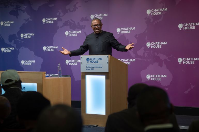 Nigeria's Labour Party's Presidential Candidate Peter Obi