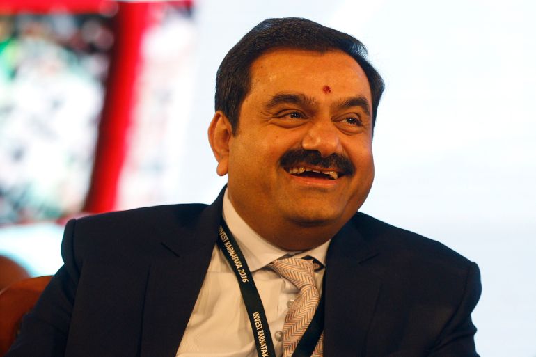 Adani Group Chairman Gautam Adani attends the "Invest Karnataka 2016 - Global Investors Meet" in Bangalore, India, Wednesday, Feb. 3, 2016. IIndia's southern state of Karnataka which is home to India's Silicon Valley Bangalore aims to attract business investment proposals from India and abroad with this three day event that began Wednesday. (AP Photo/Aijaz Rahi)