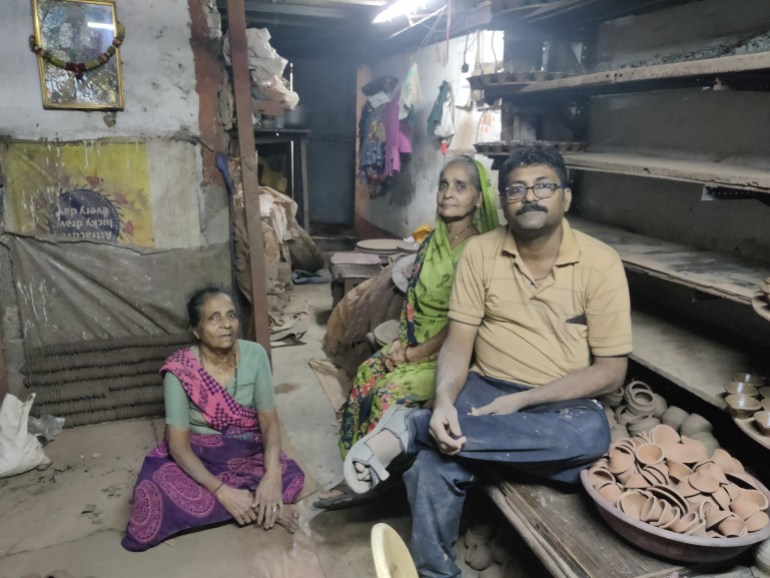 Dhansukh Kamaliya’s family has been working in the pottery business for the last 90 years. Image by Deborah Grey))