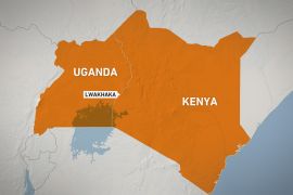 Uganda-Kenya map