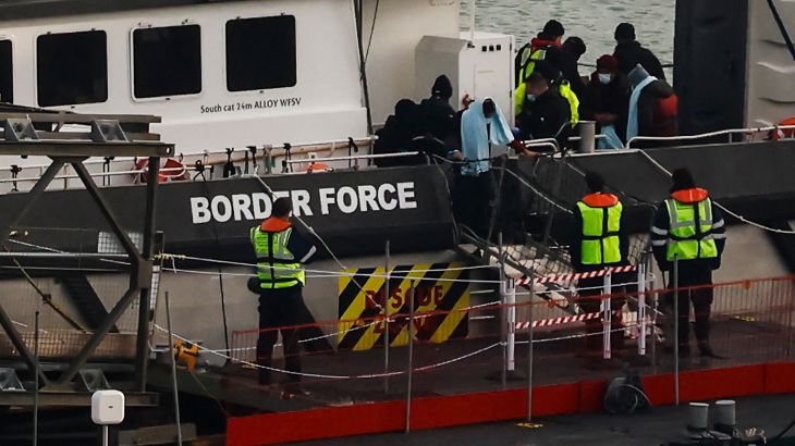 UK border force boat