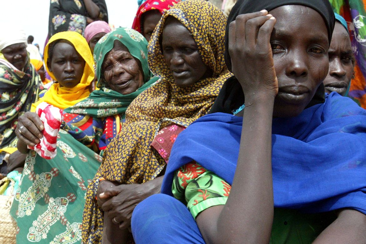 Internally displaced Sudanese women
