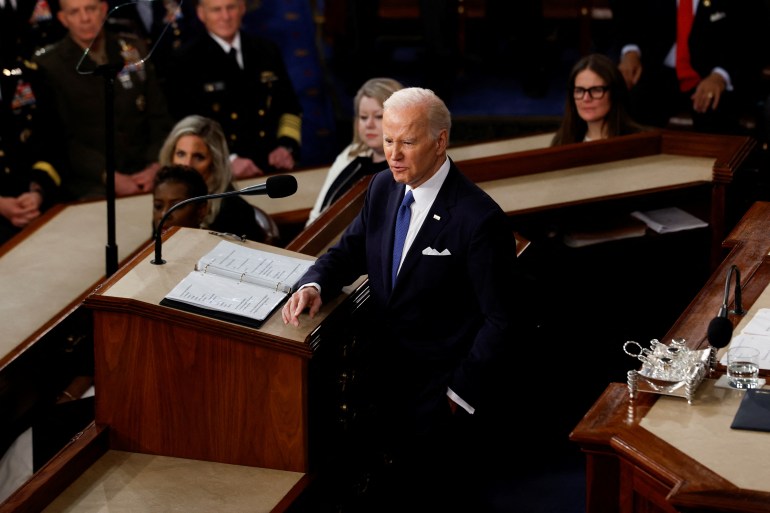 Biden speaks to US House 