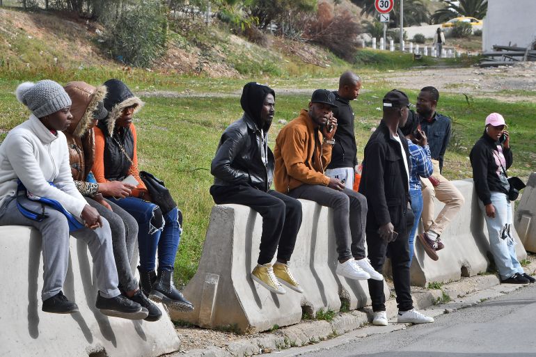 Ivorian migrants in Tunisia