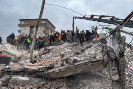 Search and rescue efforts continue on collapsed building