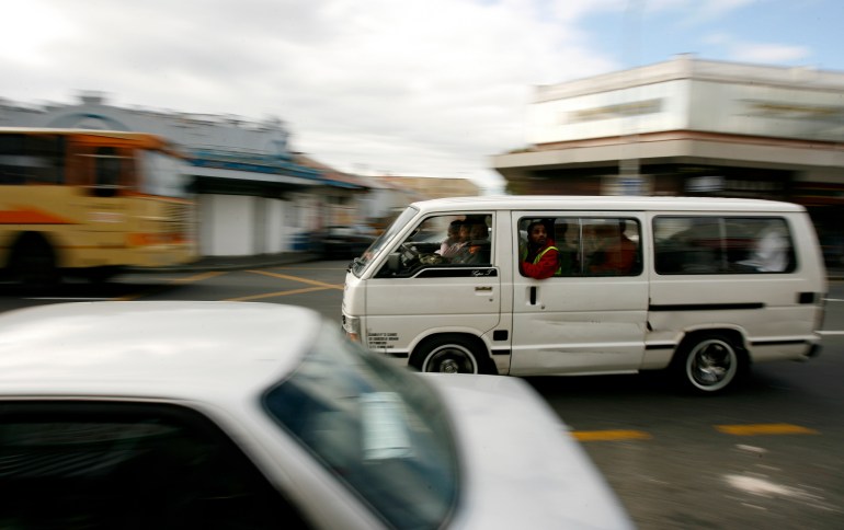 Taxis in Cape Town, South Africa