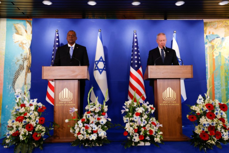 Israeli and US defence ministers