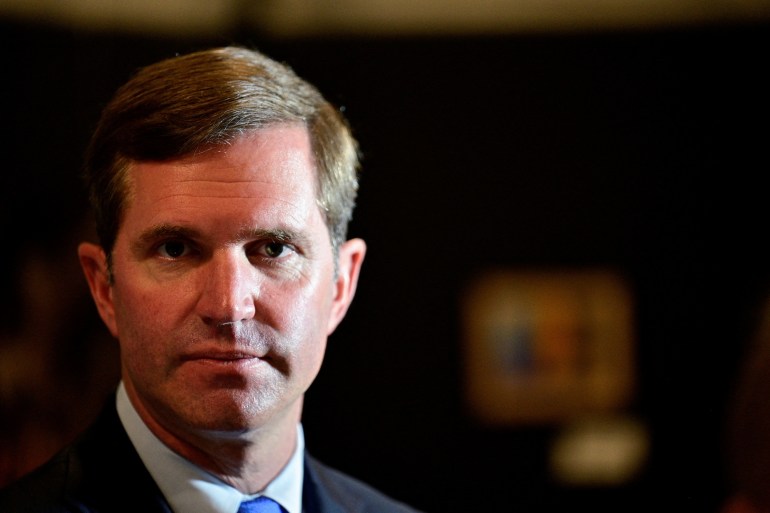 A portrait of Andy Beshear